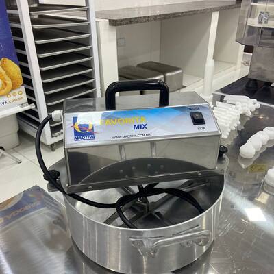 Masseira Mactiva para produção de salgados